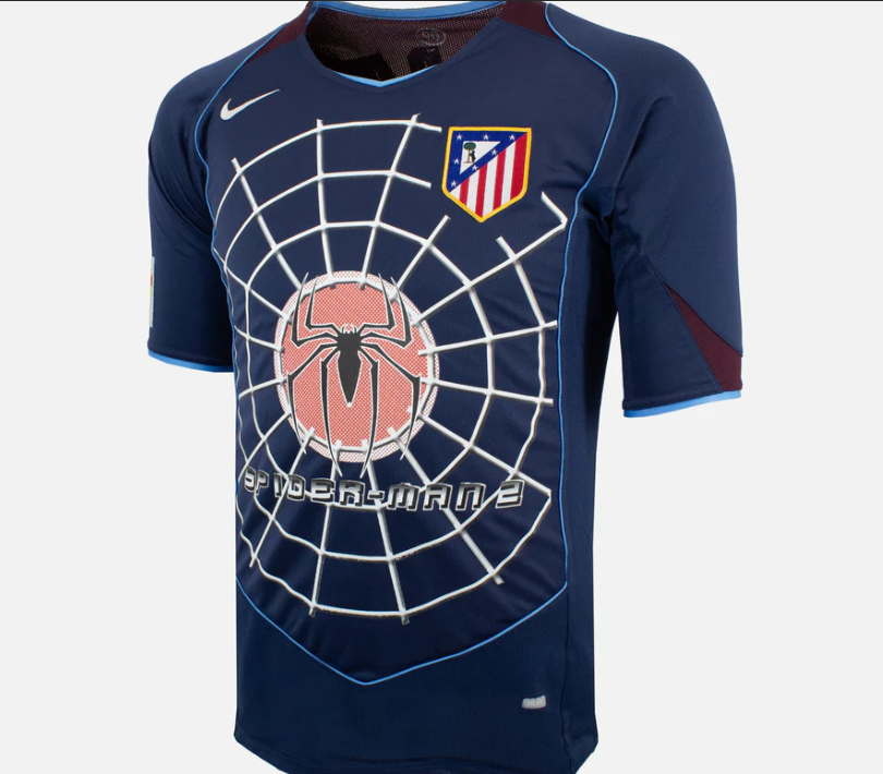 Atletico Madryt (200405) Away - Spider-Man Atletico Madryt (2004/05) Away - Spider-Man