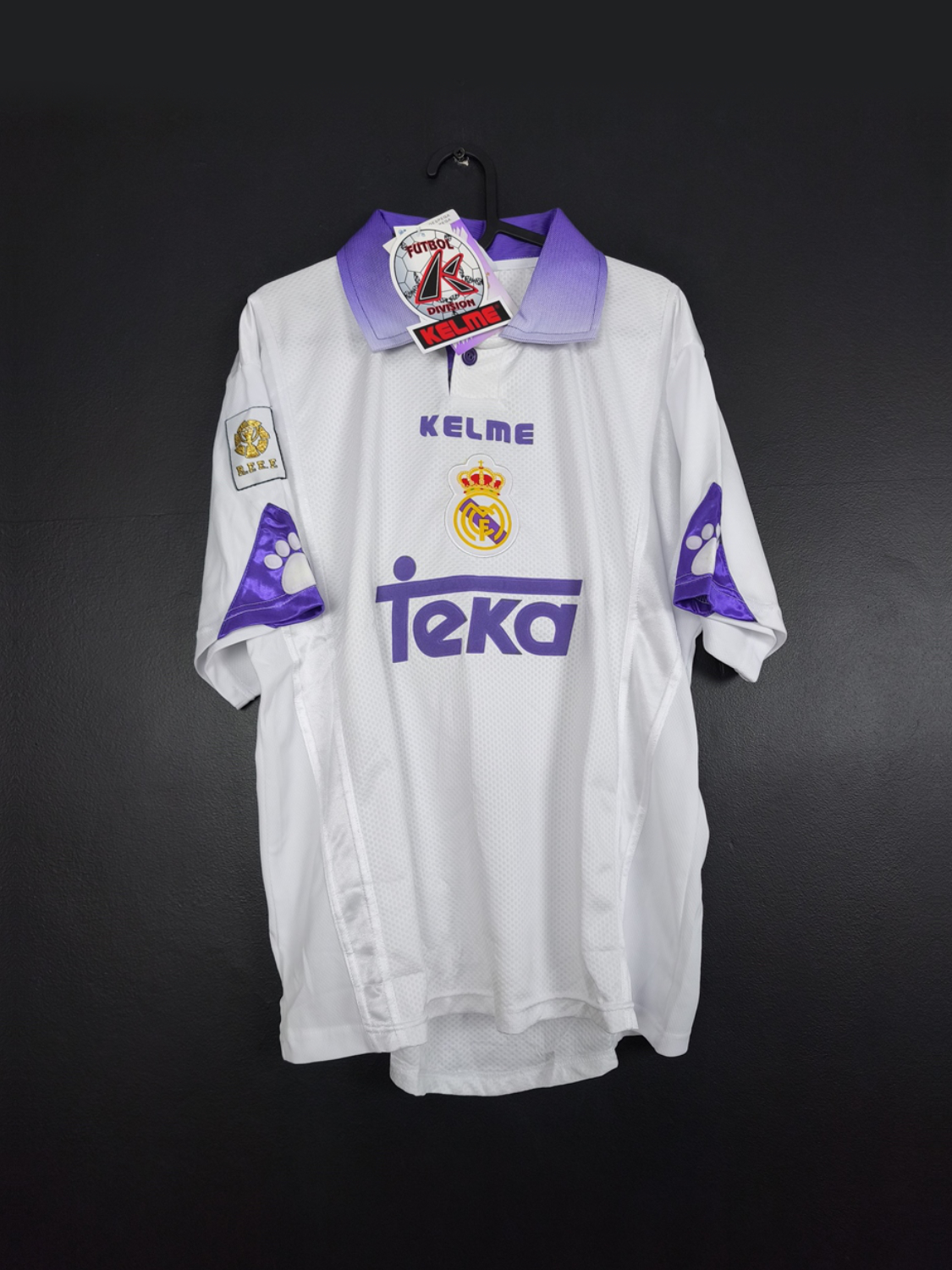 Koszulka piłkarska Real Madryt 1986/87 Home Hummel [L]